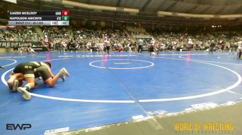 80 lbs Consi Of 16 #1 - Caizer McElroy, Garden City Wrestling Club vs Napoleon Aniciete, Aniciete Training Club
