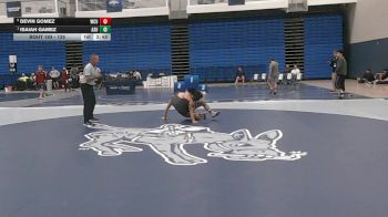125 lbs 1st Place Match - Isaiah Gamez, Adams State vs Devin Gomez, Western Colorado