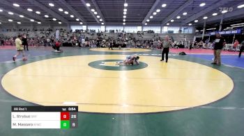 95 lbs Rr Rnd 1 - Lucian Strybuc, Grit Mat Club Blue vs Mason Massaro, Forge Lynch/Stiltner