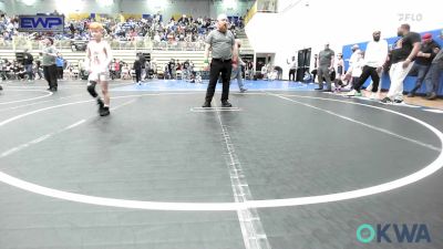 61 lbs Consolation - Maddox Harris, Rough Riders vs Isaac Reeves, Bartlesville Wrestling Club