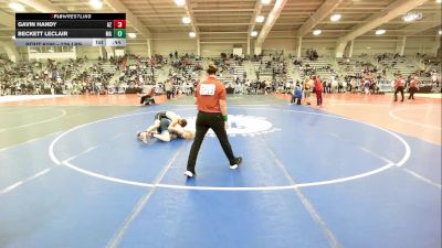 126 lbs Consi Of 32 #1 - Gavin Handy, AZ vs Beckett Leclair, MA