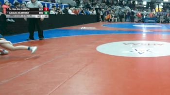 6-7A 120 3rd Place Match - Juliana Eldridge, Wetumpka vs Olivia Goldsmith, Buckhorn