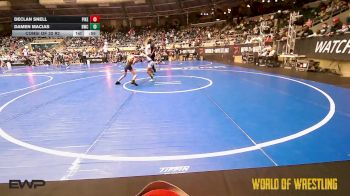 73 lbs Consi Of 32 #2 - Declan Snell, Pikes Peak Warriors vs Damen Macias, Berryhill Wrestling Club