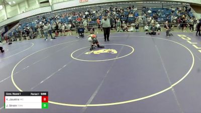 14U Boys - 84 lbs Cons. Round 1 - Kaden Joustra, ISI Wrestling Club vs James Strain, Tennessee