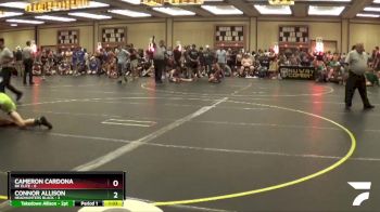 125 lbs Round 3 (6 Team) - Cameron Cardona, BK ELITE vs Connor Allison, Headhunters Black