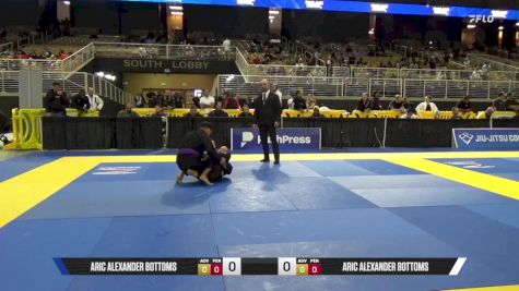 Ricardo Antonio García Madrid vs Aric Alexander Bottoms 2025 Pan Jiu Jitsu IBJJF Championship
