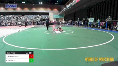 110 lbs Semifinal - Joseph Moreno, Hawkeye WC vs Ace Soria, Outlaws Wrestling Club