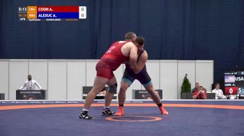 130 kg Qualif - Adam Coon, USA vs Alin Alexuc Ciurariu, ROU