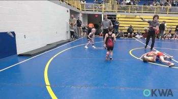 43-46 lbs Consolation - Clara Collier, Morrison Takedown Club vs Millie Baxter, Andover Wrestling Club