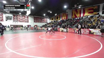 138 lbs Quarterfinal - Slater Hicks, Valenicia (Santa Clarita) vs Demetrious Thomas, Paramount