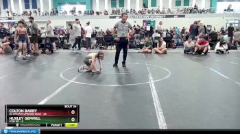 60 lbs Round 6 (8 Team) - Huxley Gemmill, Icon WC vs Colton Barry, U2 Upstate Uprising Gold