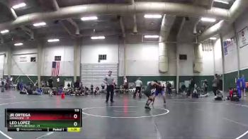 119 lbs Round 4 (6 Team) - Jr Ortega, Grandview vs Leo Lopez, G.I. Grapplers Gold