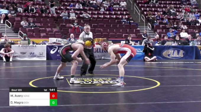 160 lbs Round Of 16 - Mason Avery, Honesdale vs Devon Magro, Bishop McCort