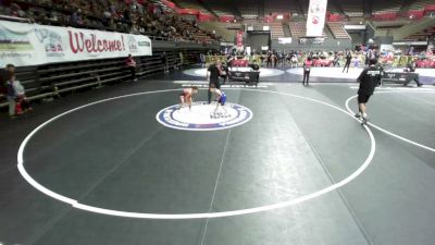 53 lbs Cons. Sub-semis - Brandon Palafox, Southwest Stallions Wrestling Club vs Khabib Soltanov