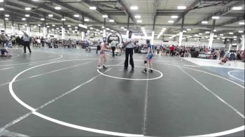 101 lbs Consolation - Isabelle Goedl, Steelclaw WC vs Isabella Bras, AZ Tilters