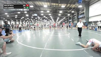 113 lbs Rr Rnd 1 - Deklan Wills, BAWA GOLD - HSB vs Jack Cabrera, Freakztyle Elite - HSB