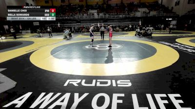 126 lbs Round Of 16 - Danielle Choi, St. Paul's School (NH) vs Bella Sowards, Good Counsel