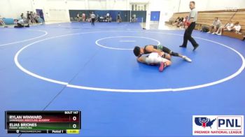 107 lbs Round 4 - Elias Briones, Poway Wrestling vs Rylan Winward, Sanderson Wrestling Academy