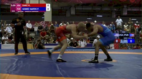 74 kg Gold - Kyle Dake, USA vs Franklin Gomez, PUR