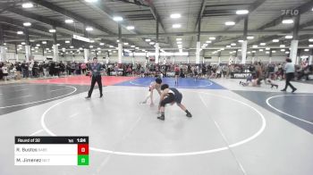 123 lbs Round Of 32 - Rocky Bustos, Sabercat WC vs Mateo Jimenez, No Team