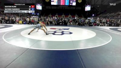 132 lbs Champ. Rd Of 128 - Daxton Kline, AR vs Bayden Fandrich, MT