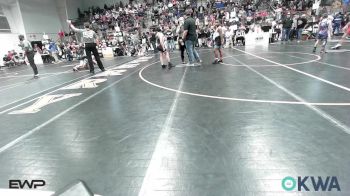 110 lbs Consi Of 8 #2 - M'Kai Brown, Pittbull vs Haylin Higgins, Pawnee Wrestling Club