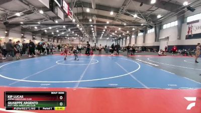 60 lbs Round 1 - Giuseppe Argento, Katy Area Wrestling Club vs Kip Lucas, Amped Wrestling Club