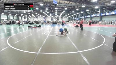 138 lbs Consi Of 32 #1 - Isaid Solis, NV vs Drew Taylor, NC