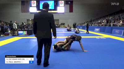 GUSTAVO ESTEBAM DOS SANTOS vs GIANNI PAUL GRIPPO 2022 Pan IBJJF Jiu-Jitsu No-Gi Championship