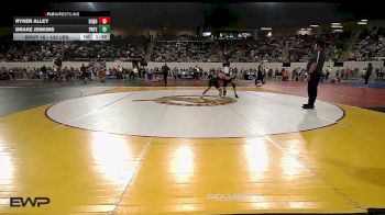 133 lbs Round Of 128 - Ryker Alley, Sequoyah Tahlequah JH vs Drake Jenkins, Poteau
