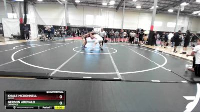 175 lbs Quarterfinal - Gerson Arevalo, Lawndale vs Khale McDonnell, OCRTC