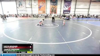 84 lbs Rd# 1 9:00am Friday - Jaclyn Bouzakis, Dynasty Death Row vs Charles Rinehimer, NCWAY National Team