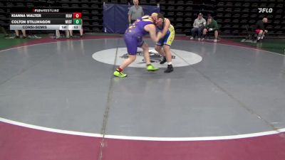 166 lbs Consolation - Kianna Walter, Beavertown vs Colton Stillwagon, West Pittsburg