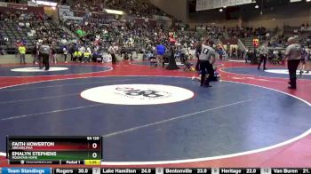 5A 120 lbs Semifinal - Faith Howerton, Arkadelphia vs Emalyn Stephens, Mountain Home