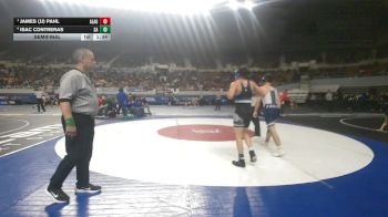 134-D3 Semifinal - James (JJ) Pahl, American Leadership Academy - Gilbert North vs Isac Contreras, Safford High School