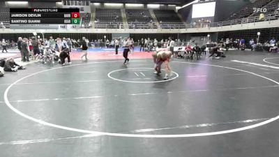 160 lbs Quarterfinal - Jamison Devlin, Harrison Township vs Santino Sianni, Bear