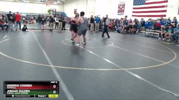 285 lbs Champ. Round 1 - Andrew Cowden, Marshall vs Jordan Gulden, Sartell-Saint Stephen