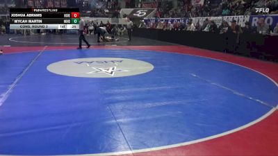 7A 138 lbs Cons. Round 3 - Mycah Martin, Hoover vs Joshua Abrams, Huntsville