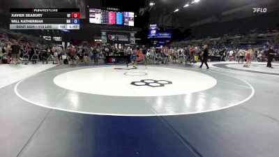 113 lbs Cons. Rd Of 32 - Xavier Seabury, NY vs Will Katherman, MN