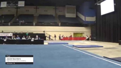 Jacob Saunders - Floor, High Point Gymnastics Academy - 2021 USA Gymnastics Development Program National Championships