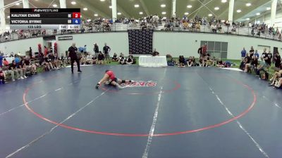 125 lbs Kaliyah Evans, Nebraska vs Victoria Byrne, Oregon