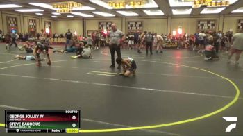 85 lbs Round 4 (6 Team) - Steve Bagocius, Revival Blue vs George Jolley IV, Bad Bass