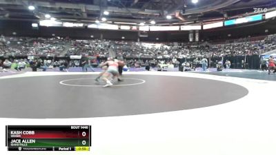 165 lbs Cons. Round 6 - Jace Allen, Idaho Falls vs Kash Cobb, Weiser