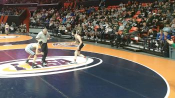 1A 106 lbs Semifinal - Connor Collins, Stanford (Olympia) vs Cam Whitehead, Winnebago