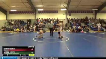 100 lbs Round 2 - Zaden Seibel, Laramie vs Jacob Hawk, Thunder Basin High School