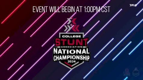 Replay: Multi Cam - 2024 USA Cheer STUNT Nat'l Champs (DII/DIII) | Apr 28 @ 10 AM