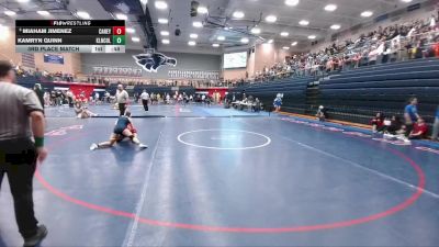 107 lbs 3rd Place Match - Miaham Jimenez, Conroe Caney Creek vs Kamryn Quinn, Klein Collins