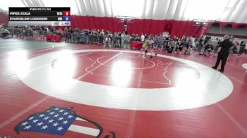 69 lbs Semifinal - Piper Ayala, Team Nazar Training Center vs Evangeline Loberger, Askren Wrestling Academy