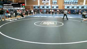 150 lbs Cons. Round 2 - Kenneth Fink, Lehi vs Griffin Strong, Layton