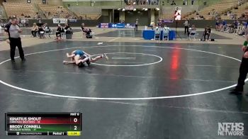 120 lbs Semis (4 Team) - Ignatius Smout, Christian Brothers vs Brody Connell, McCallie School